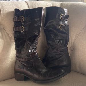 Born brown boots